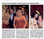 Zweimal ausverkaufte Travestie-Show im Casino Seefeld
